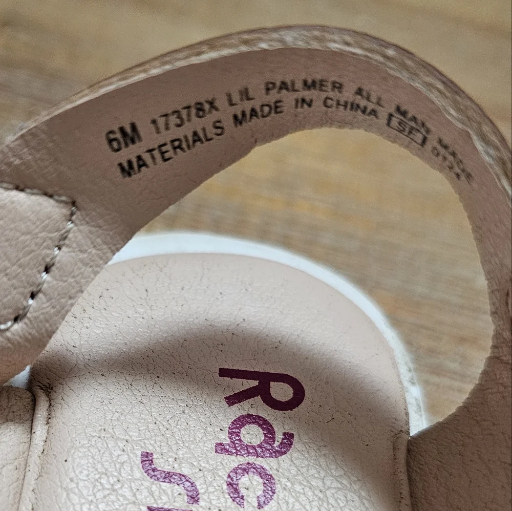 RACHEL SHOES Lil Palmer Infant/Toddler Tan  Sandals, Shoes